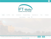 Tablet Screenshot of ift-malta.com